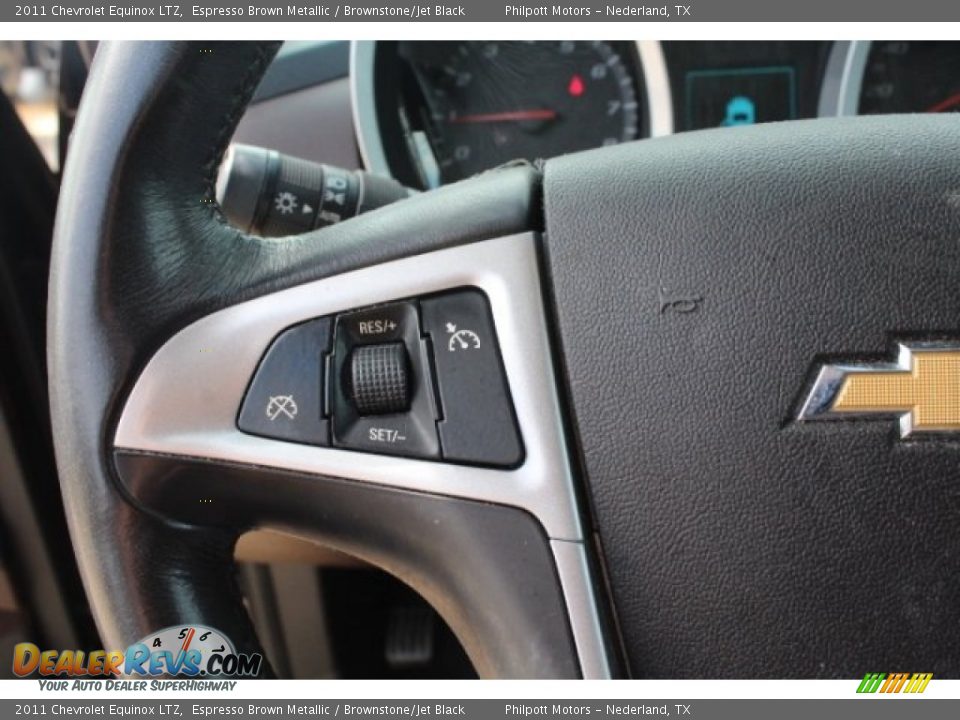 2011 Chevrolet Equinox LTZ Espresso Brown Metallic / Brownstone/Jet Black Photo #18