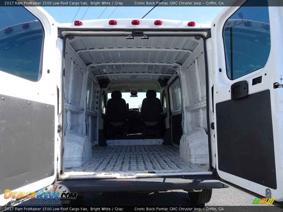 2017 Ram ProMaster 1500 Low Roof Cargo Van Bright White / Gray Photo #13