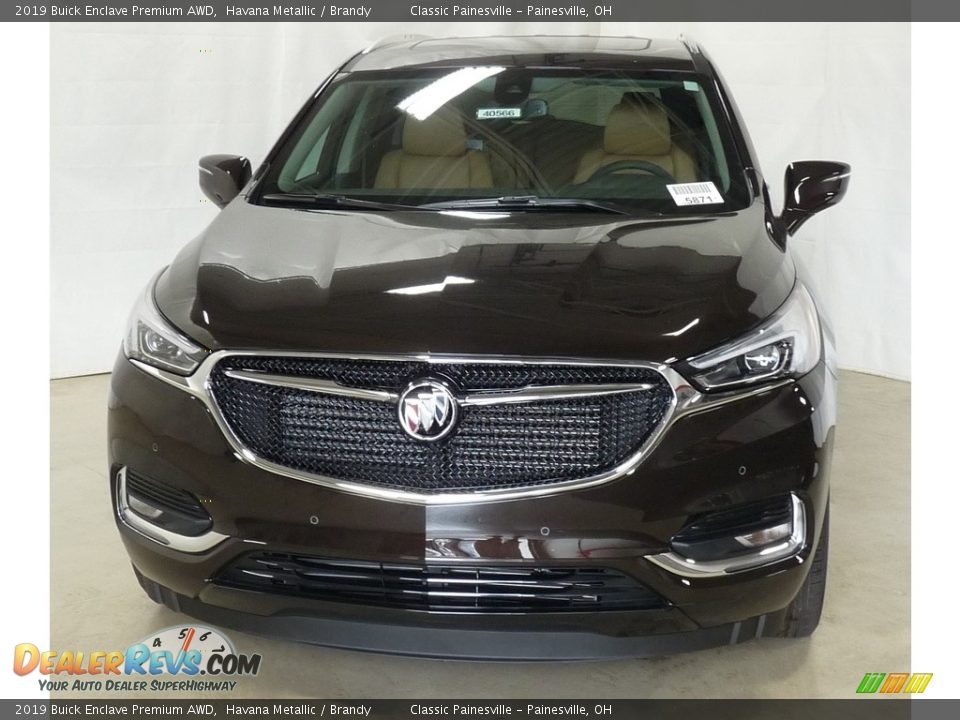 2019 Buick Enclave Premium AWD Havana Metallic / Brandy Photo #4