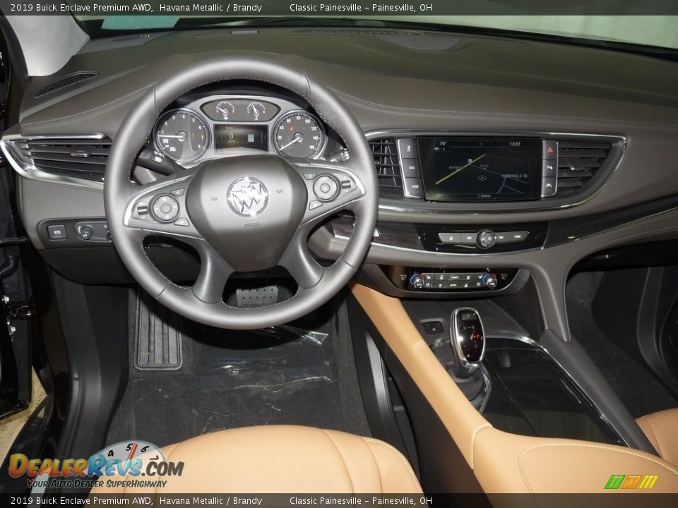 2019 Buick Enclave Premium AWD Havana Metallic / Brandy Photo #10