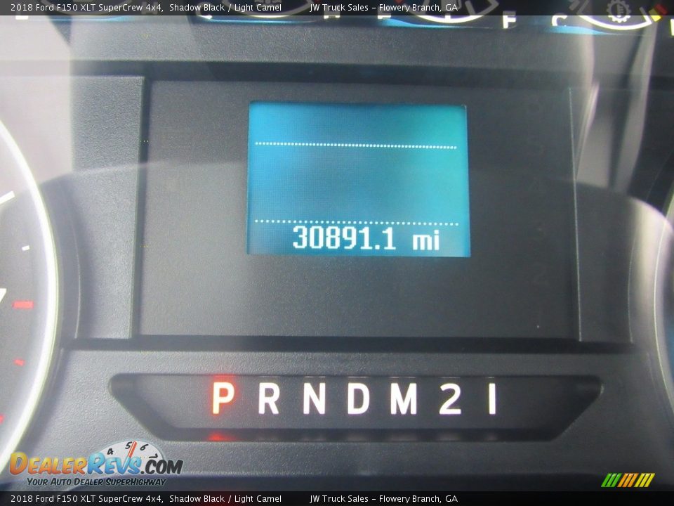 2018 Ford F150 XLT SuperCrew 4x4 Shadow Black / Light Camel Photo #23