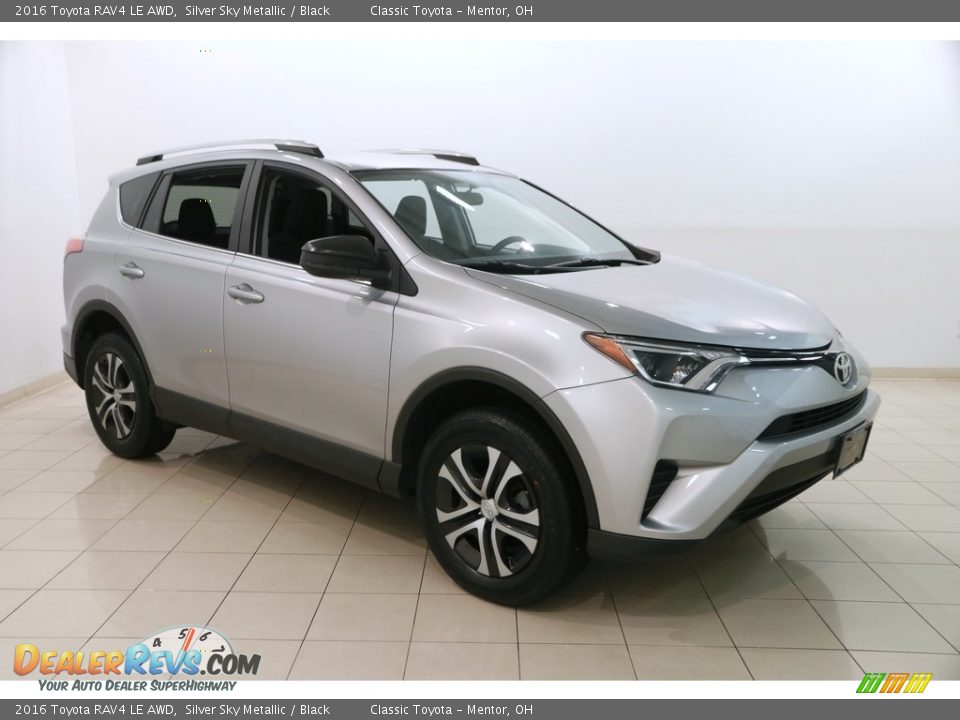 2016 Toyota RAV4 LE AWD Silver Sky Metallic / Black Photo #1