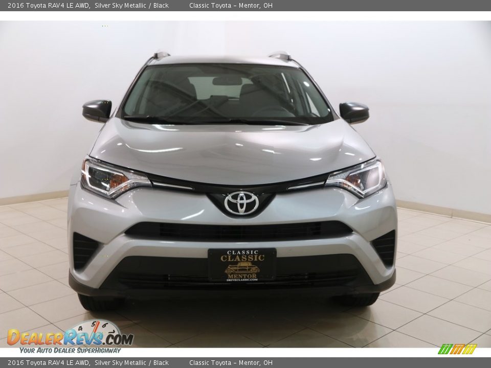 2016 Toyota RAV4 LE AWD Silver Sky Metallic / Black Photo #2