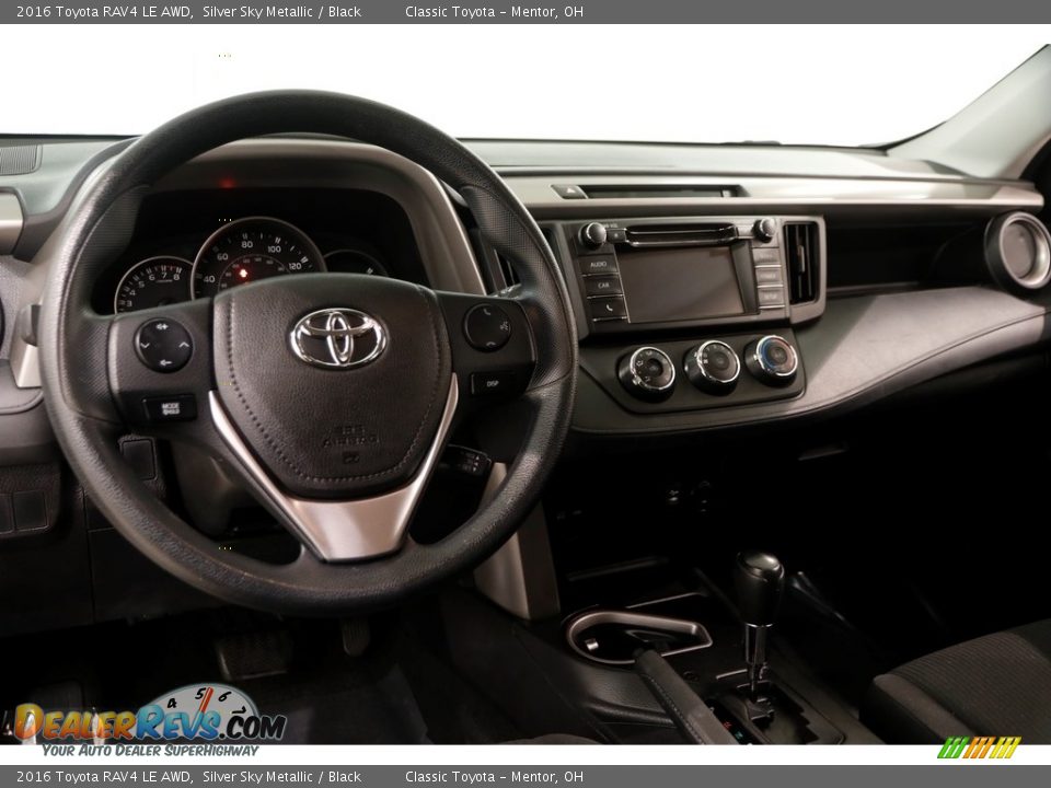 2016 Toyota RAV4 LE AWD Silver Sky Metallic / Black Photo #6