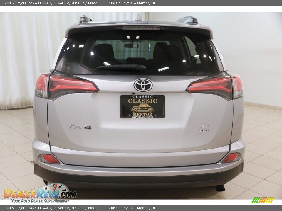 2016 Toyota RAV4 LE AWD Silver Sky Metallic / Black Photo #17