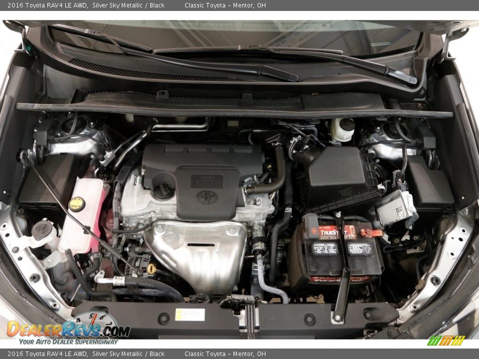 2016 Toyota RAV4 LE AWD Silver Sky Metallic / Black Photo #18