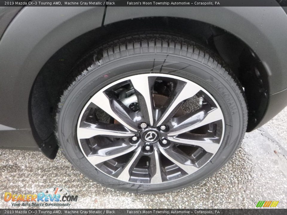 2019 Mazda CX-3 Touring AWD Machine Gray Metallic / Black Photo #7
