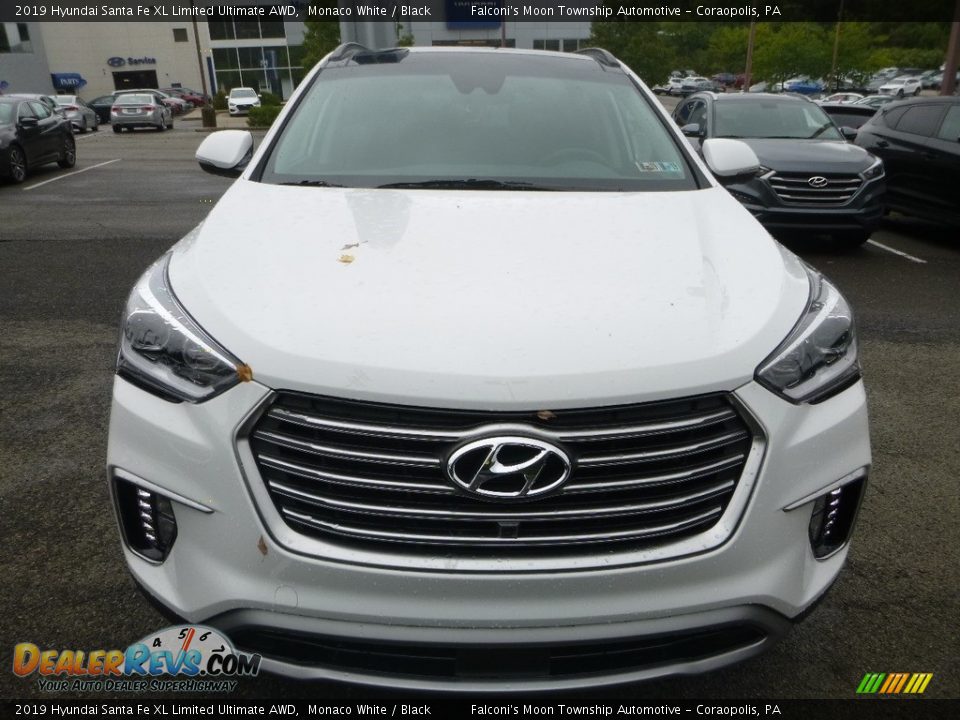 2019 Hyundai Santa Fe XL Limited Ultimate AWD Monaco White / Black Photo #4