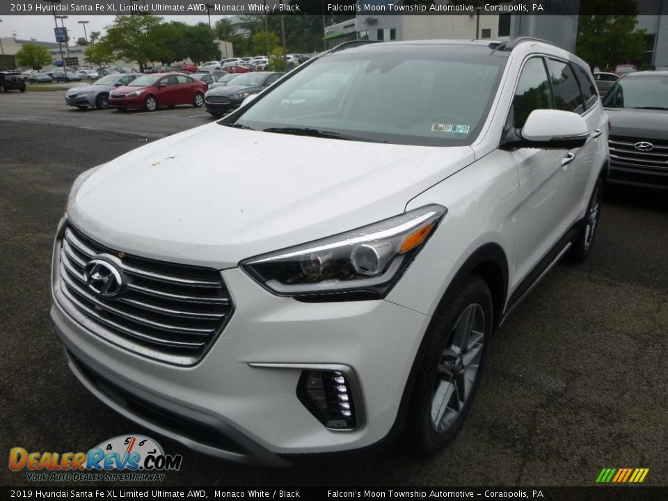 2019 Hyundai Santa Fe XL Limited Ultimate AWD Monaco White / Black Photo #5