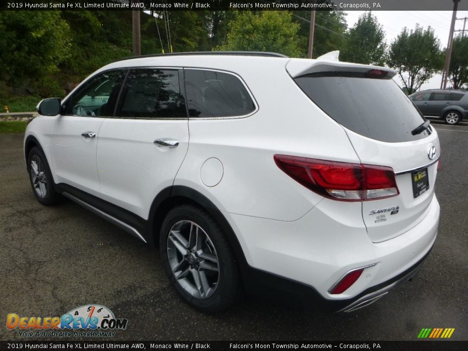 2019 Hyundai Santa Fe XL Limited Ultimate AWD Monaco White / Black Photo #6