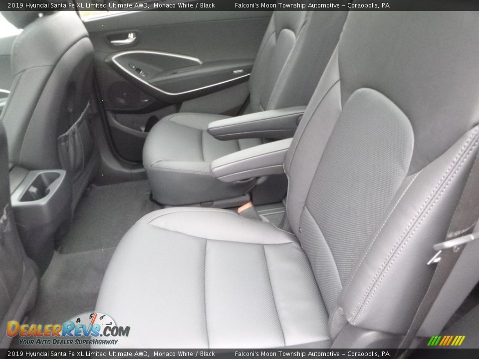 2019 Hyundai Santa Fe XL Limited Ultimate AWD Monaco White / Black Photo #8