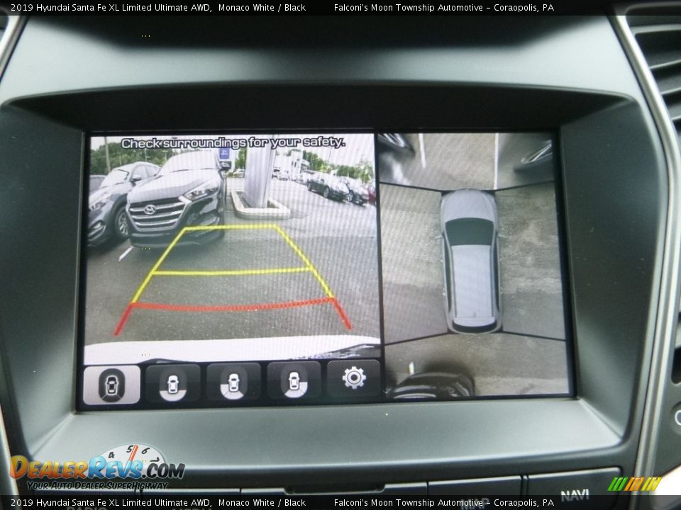 2019 Hyundai Santa Fe XL Limited Ultimate AWD Monaco White / Black Photo #15