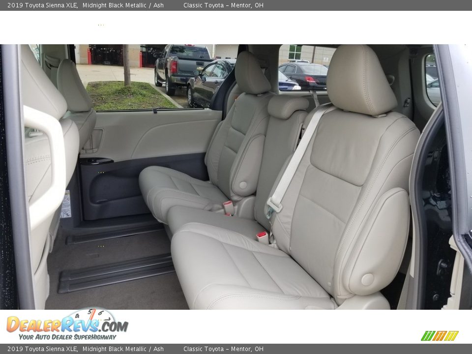 Rear Seat of 2019 Toyota Sienna XLE Photo #4