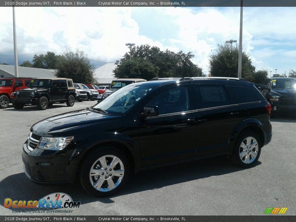 2018 Dodge Journey SXT Pitch Black / Black Photo #1