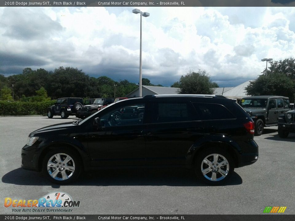 2018 Dodge Journey SXT Pitch Black / Black Photo #2