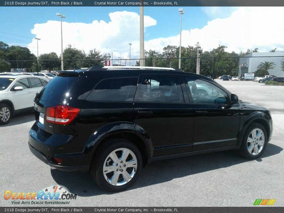 2018 Dodge Journey SXT Pitch Black / Black Photo #5
