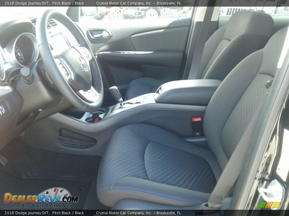 2018 Dodge Journey SXT Pitch Black / Black Photo #9