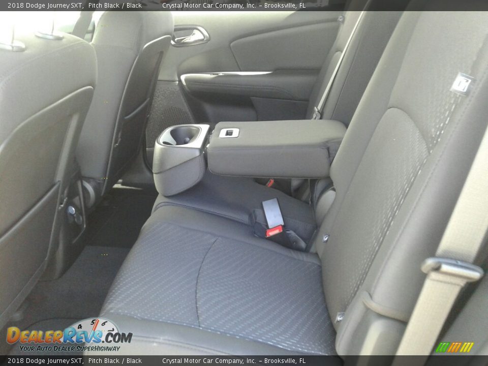 2018 Dodge Journey SXT Pitch Black / Black Photo #10