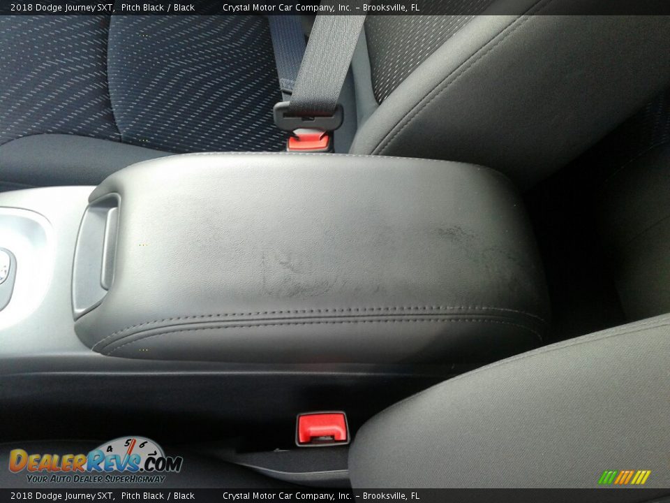 2018 Dodge Journey SXT Pitch Black / Black Photo #18