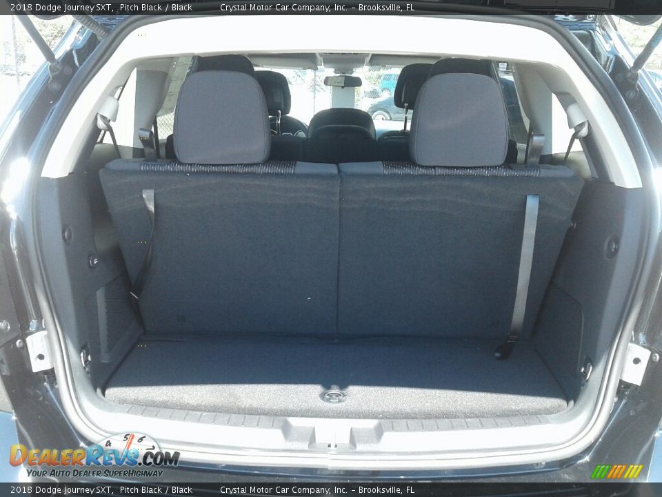 2018 Dodge Journey SXT Pitch Black / Black Photo #19