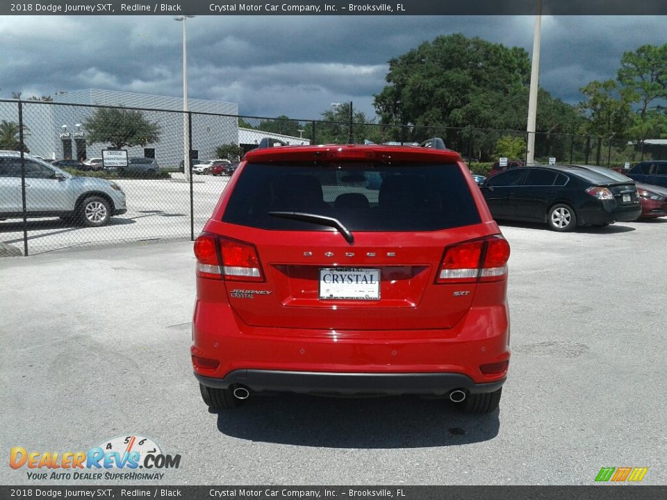 2018 Dodge Journey SXT Redline / Black Photo #4