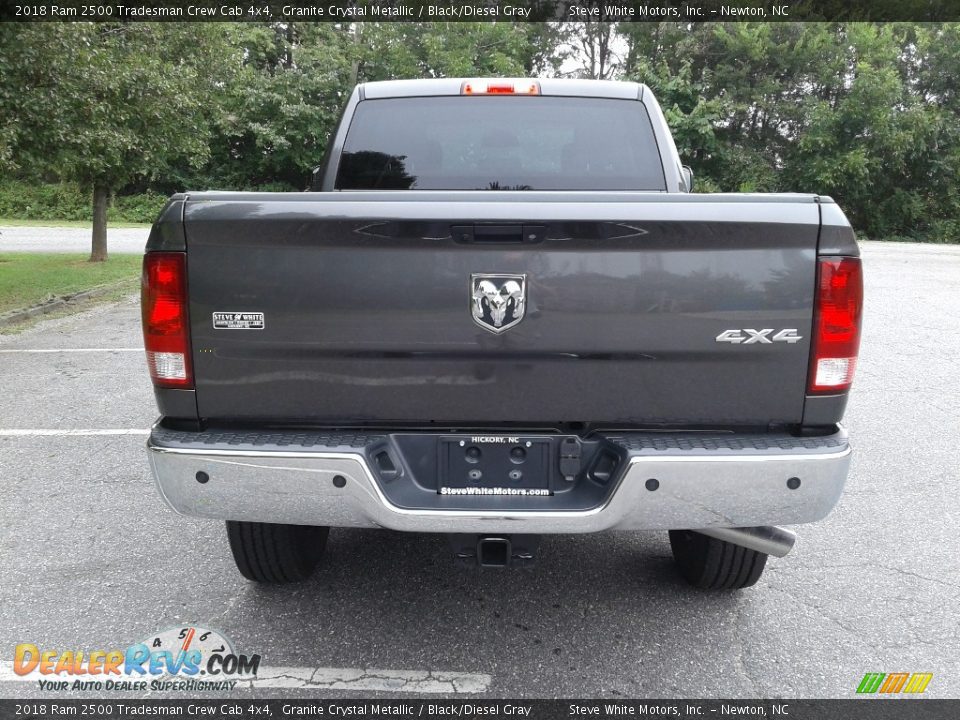 2018 Ram 2500 Tradesman Crew Cab 4x4 Granite Crystal Metallic / Black/Diesel Gray Photo #7