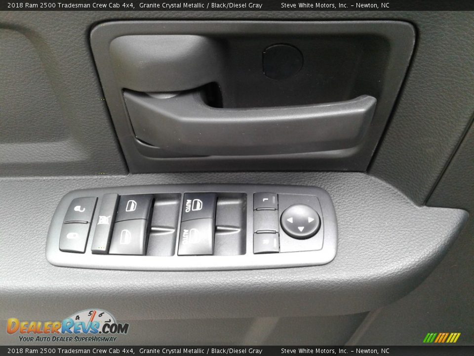 2018 Ram 2500 Tradesman Crew Cab 4x4 Granite Crystal Metallic / Black/Diesel Gray Photo #9