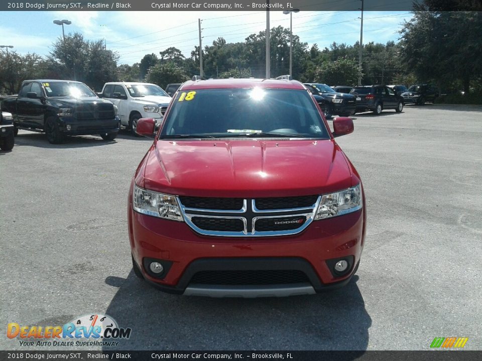 2018 Dodge Journey SXT Redline / Black Photo #8
