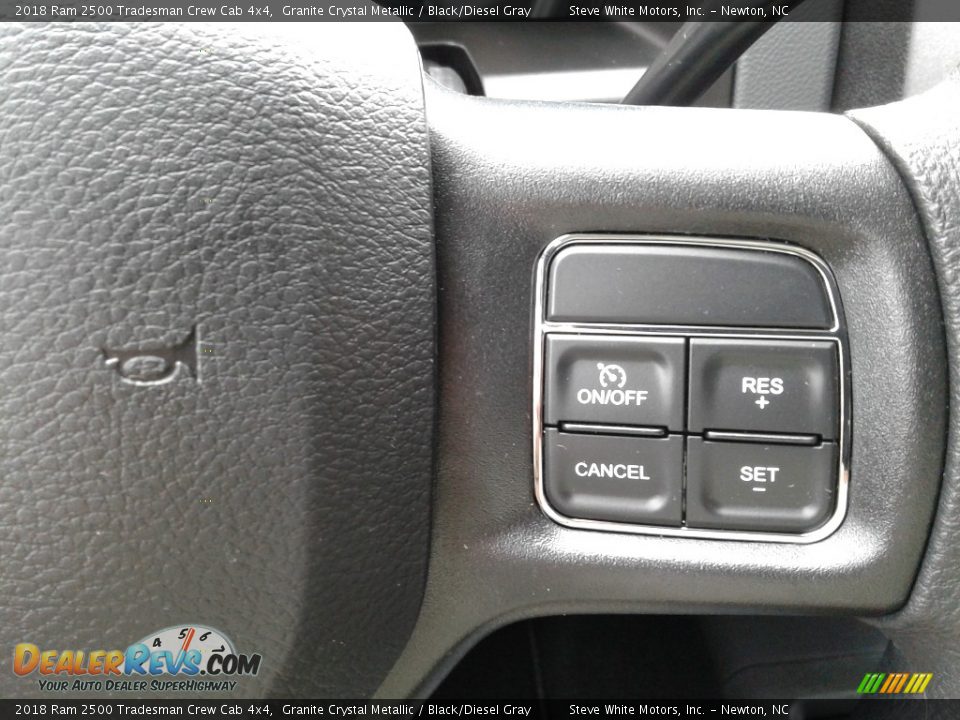 2018 Ram 2500 Tradesman Crew Cab 4x4 Granite Crystal Metallic / Black/Diesel Gray Photo #18