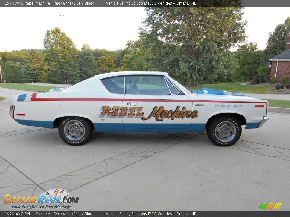 Red/White/Blue 1970 AMC Rebel Machine Photo #1