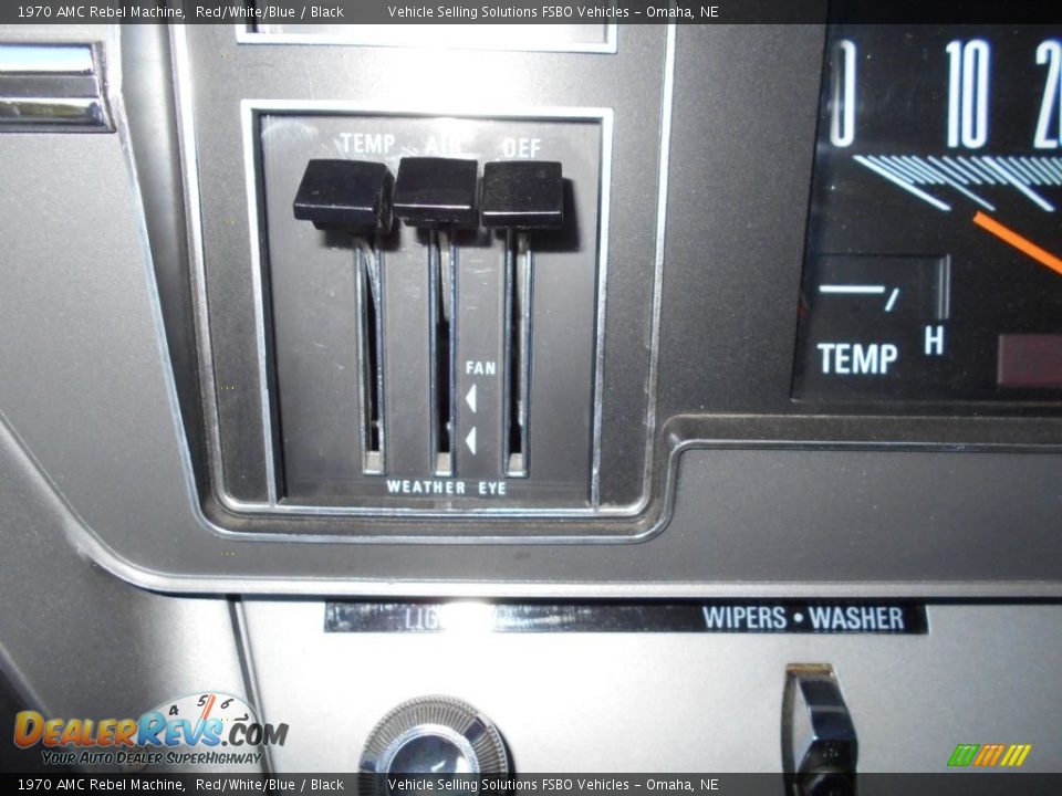 Controls of 1970 AMC Rebel Machine Photo #4