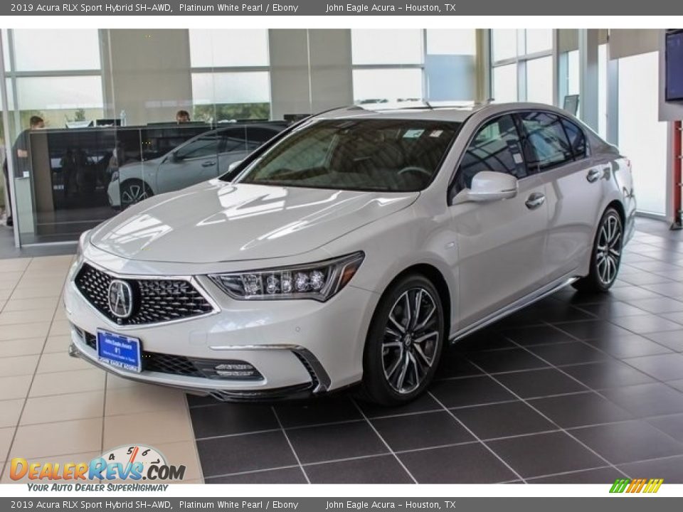 Front 3/4 View of 2019 Acura RLX Sport Hybrid SH-AWD Photo #3
