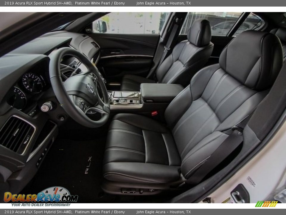 Front Seat of 2019 Acura RLX Sport Hybrid SH-AWD Photo #16
