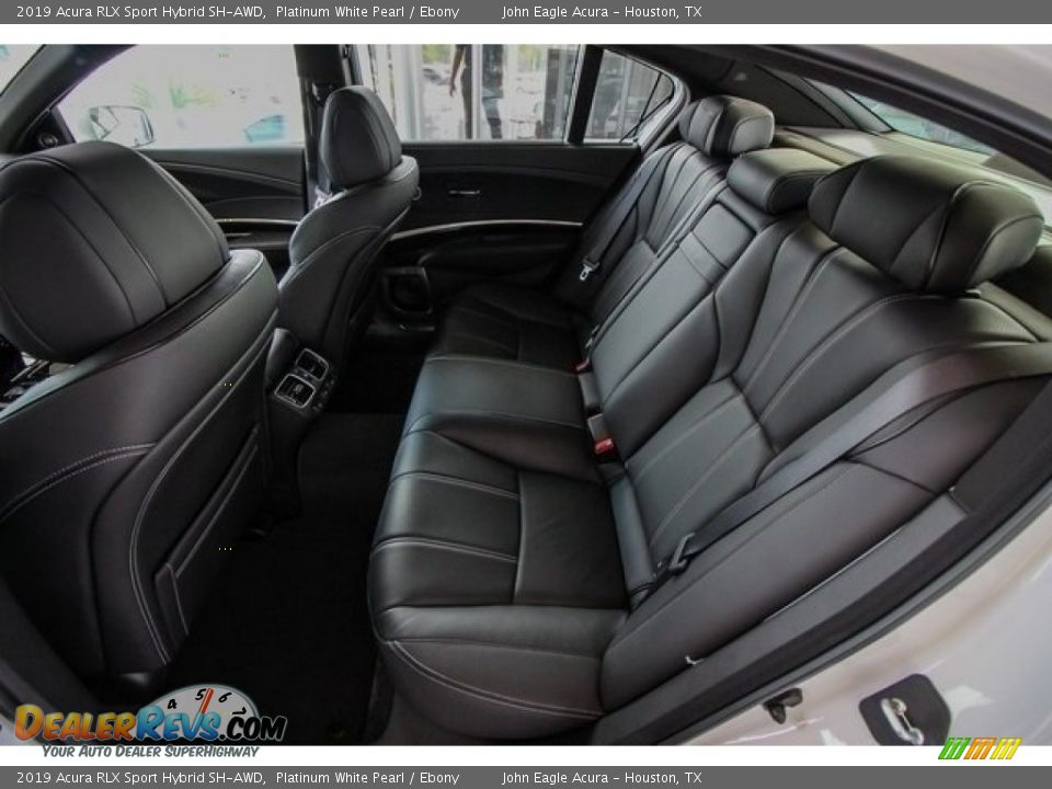 Rear Seat of 2019 Acura RLX Sport Hybrid SH-AWD Photo #18