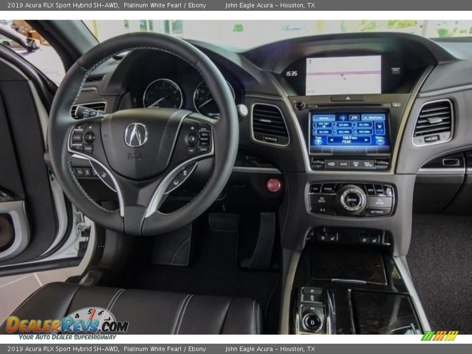 Dashboard of 2019 Acura RLX Sport Hybrid SH-AWD Photo #25