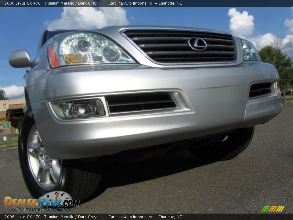 2006 Lexus GX 470 Titanium Metallic / Dark Gray Photo #1