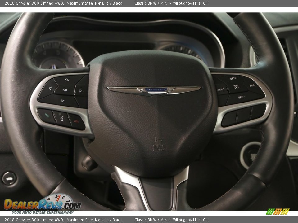 2018 Chrysler 300 Limited AWD Steering Wheel Photo #8