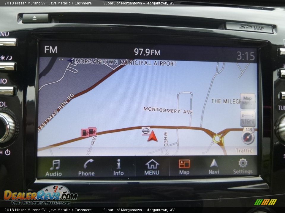 Navigation of 2018 Nissan Murano SV Photo #16