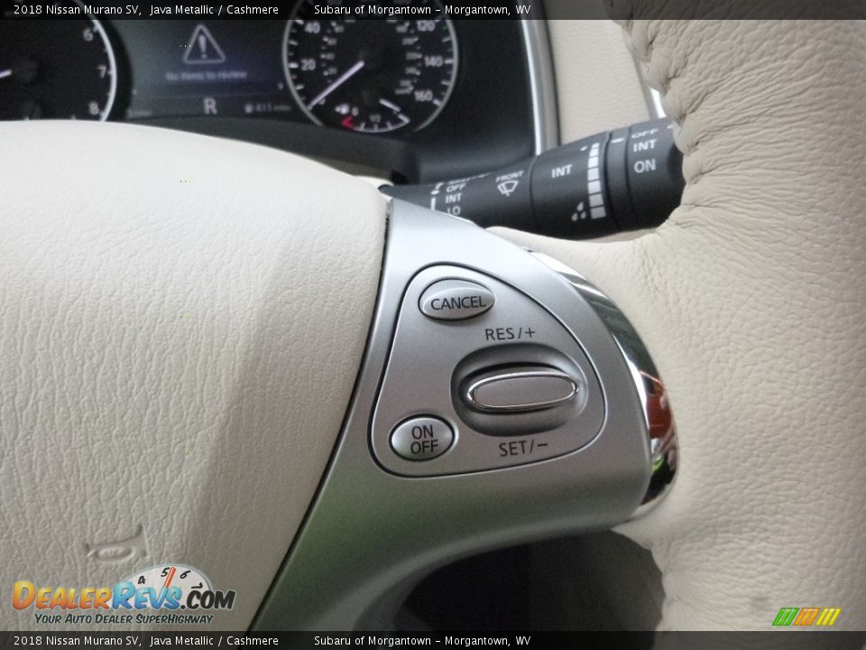 2018 Nissan Murano SV Steering Wheel Photo #18