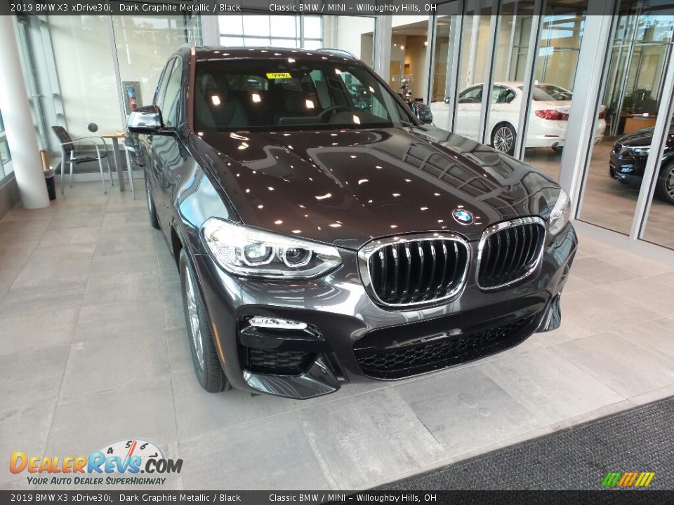 2019 BMW X3 xDrive30i Dark Graphite Metallic / Black Photo #1