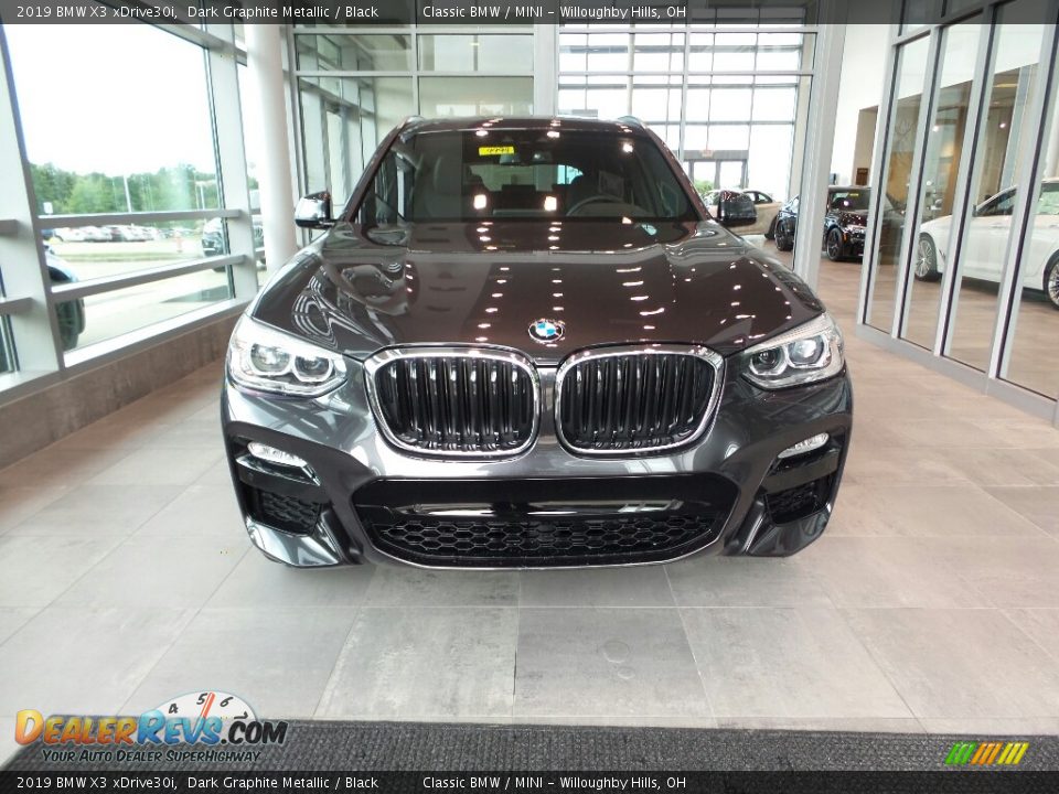 2019 BMW X3 xDrive30i Dark Graphite Metallic / Black Photo #4