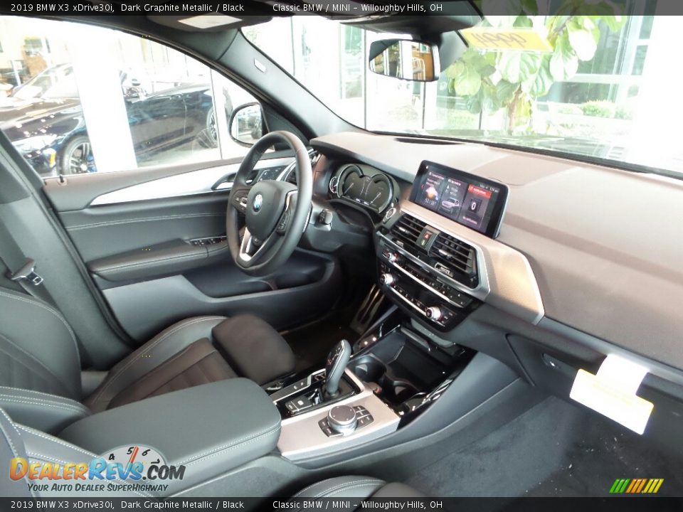 2019 BMW X3 xDrive30i Dark Graphite Metallic / Black Photo #6