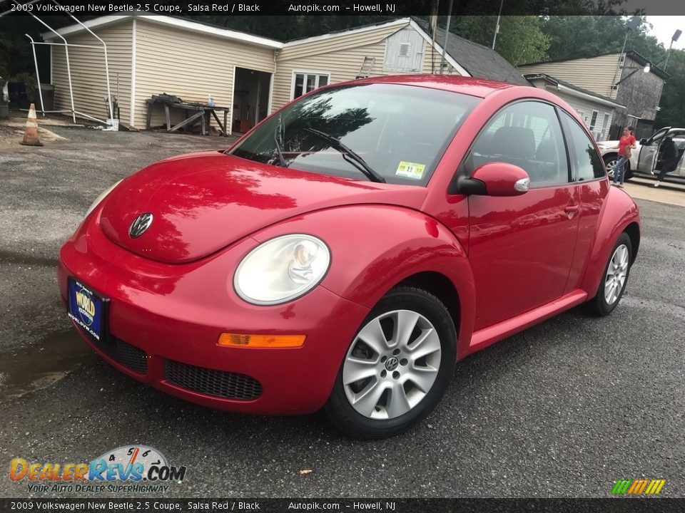 2009 Volkswagen New Beetle 2.5 Coupe Salsa Red / Black Photo #1