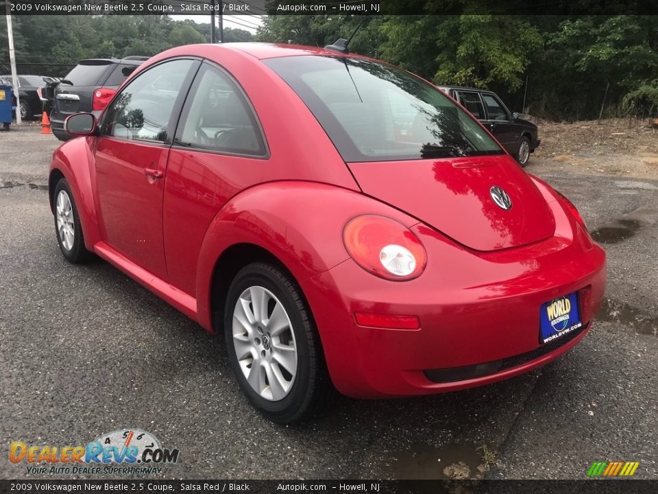 2009 Volkswagen New Beetle 2.5 Coupe Salsa Red / Black Photo #3