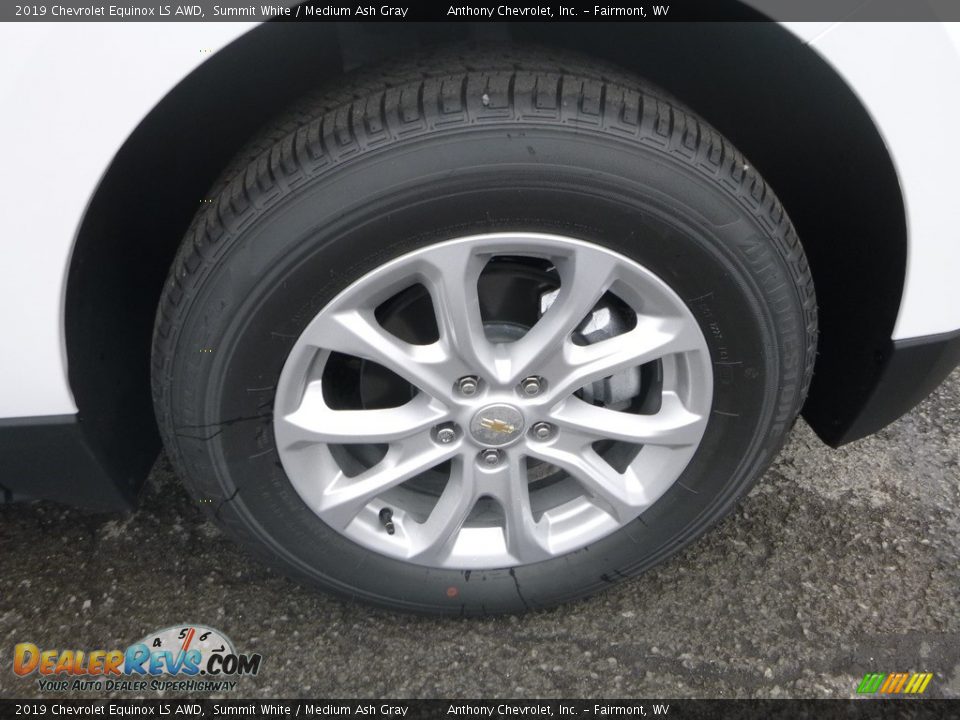2019 Chevrolet Equinox LS AWD Summit White / Medium Ash Gray Photo #2