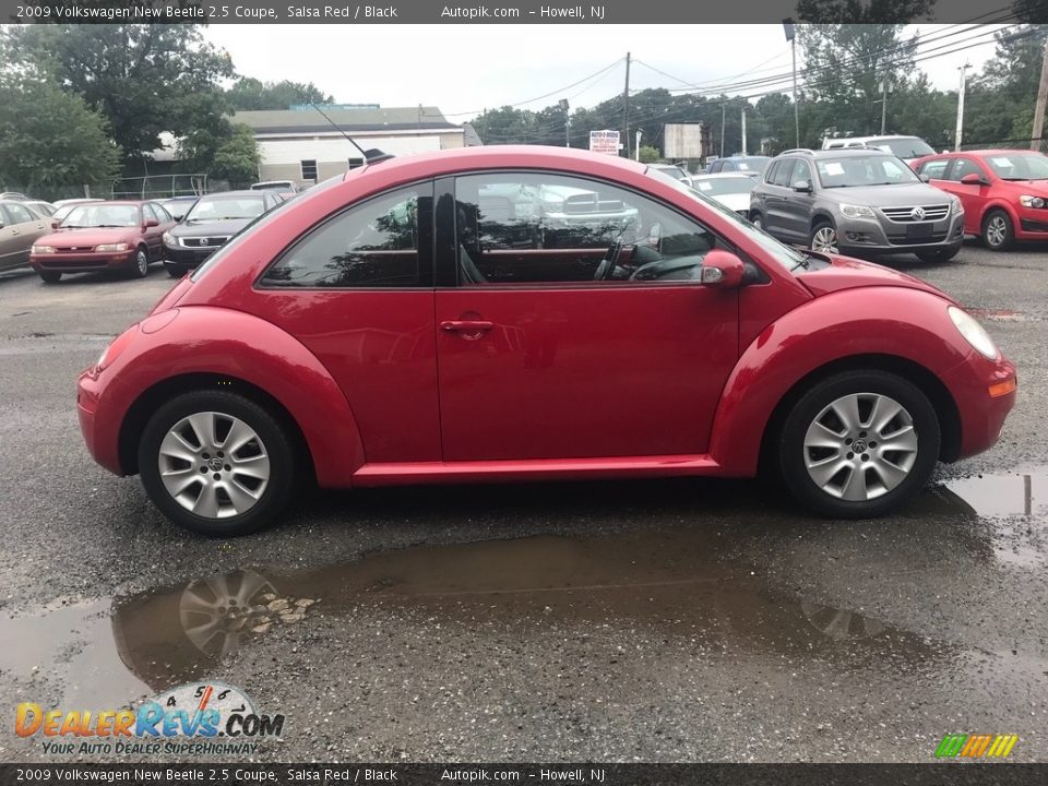 2009 Volkswagen New Beetle 2.5 Coupe Salsa Red / Black Photo #6