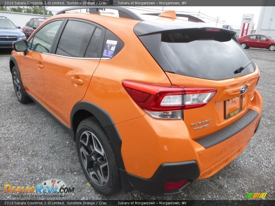 2019 Subaru Crosstrek 2.0i Limited Sunshine Orange / Gray Photo #6