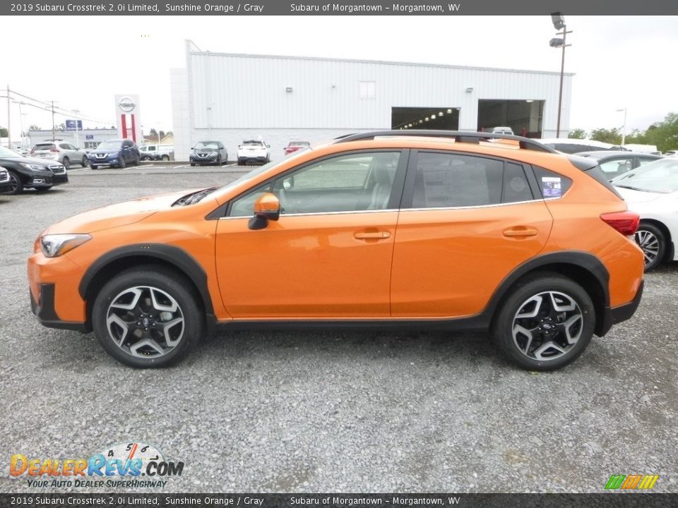 2019 Subaru Crosstrek 2.0i Limited Sunshine Orange / Gray Photo #7