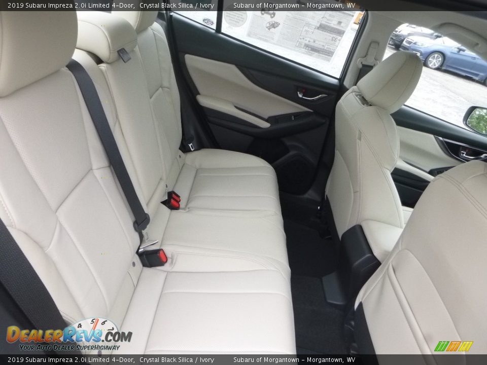 2019 Subaru Impreza 2.0i Limited 4-Door Crystal Black Silica / Ivory Photo #11