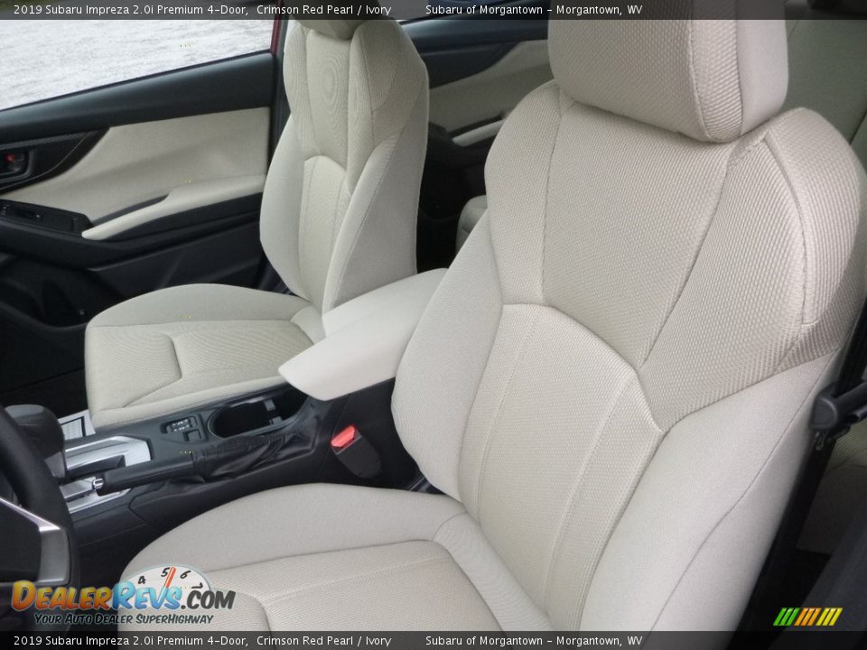 Front Seat of 2019 Subaru Impreza 2.0i Premium 4-Door Photo #14